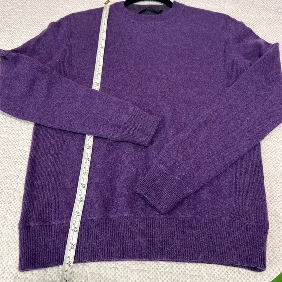 Raffi Essential Raglan Crew 100% Cashmere - Picture 7 of 10